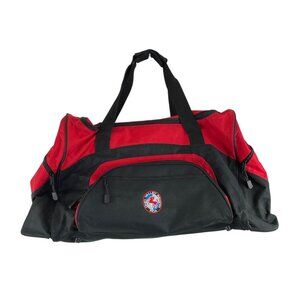 Ohio Valley Region Porsche Club of America Black & Red Canvas Duffle Bag